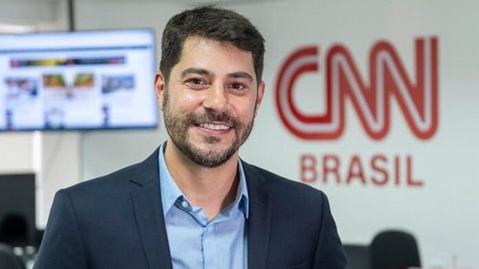 Evaristo Costa está demitido da CNN Brasil (Foto: Reprodução)