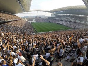 Arena com torcida presente (Foto: Divulgação/Corinthians)