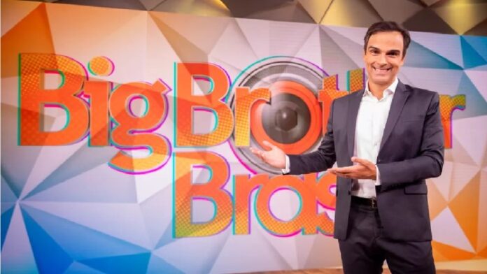 Tadeu Schmidt apresentador do BBB24 (Foto: Globo/João Cotta)