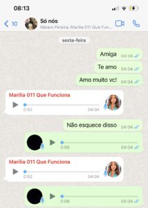 Última conversa com Marília Mendonça 