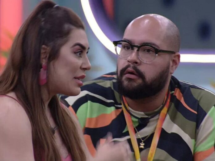 Treta! Naiara e Tiago discutem após jogo da discórdia no BBB 22