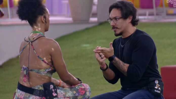 Eliezer detona Natália após jogo da discórdia no BBB22 (Foto: Globo/Reprodução)