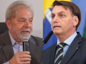 Urgente! Lula e Bolsonaro estão empatados tecnicamente (Foto: RICARDO STUCKERT/INSTITUTO LULA E CAROLINA ANTUNES/PR/Montagem Uol)