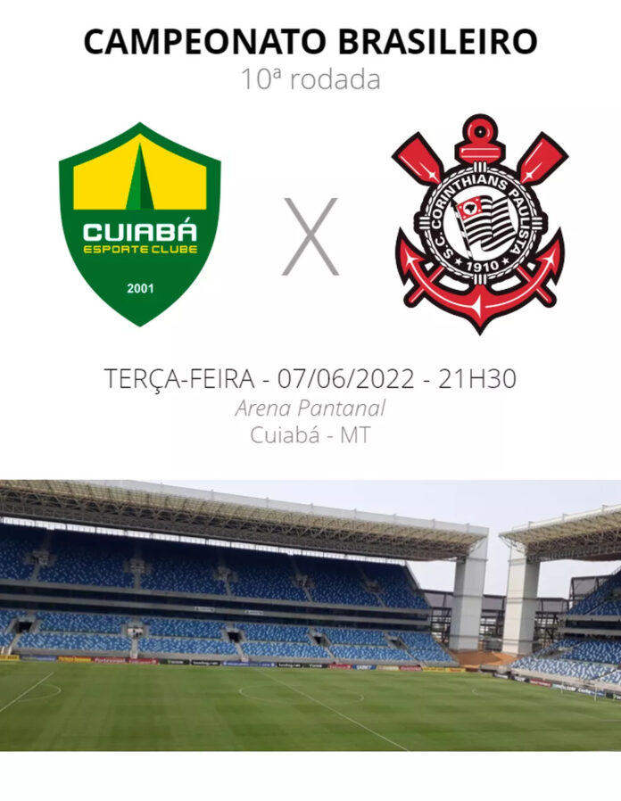 Cuiabá x Corinthians (Foto: GE/Reprodução)