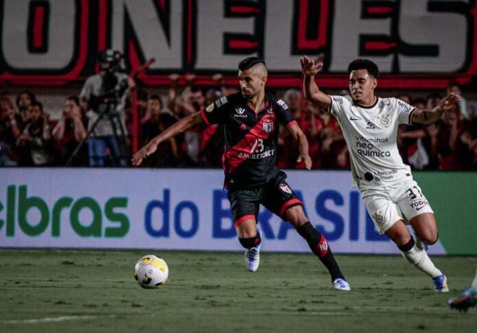 Corinthians x Atlético-GO (Foto: Alan Deyvid/ACG/Divulgação)