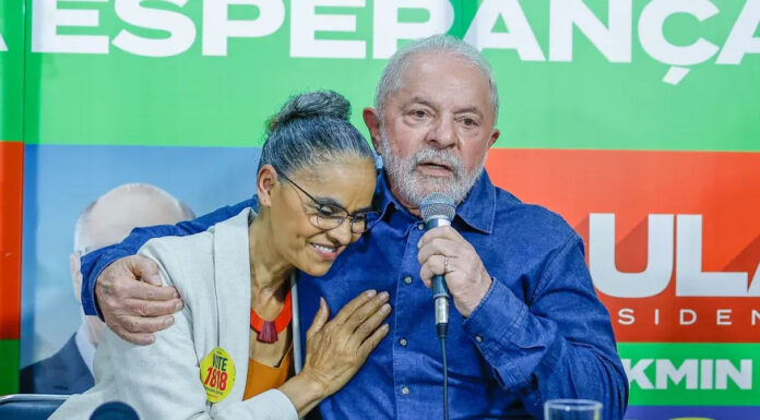 Marina Silva quebra silêncio e declara apoio a Lula (Foto: Ricardo Struckert)