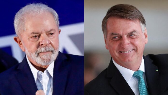 Lula e Bolsonaro (Fotomontagem Yahoo Notícias, com imagens de Mateus Bonomi/Anadolu Agency via Getty Images; e REUTERS/Adriano Machado)