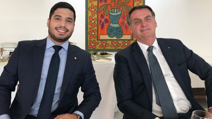 Deputado André Fernandes e Bolsonaro (Foto: Instagram/Reprodução)