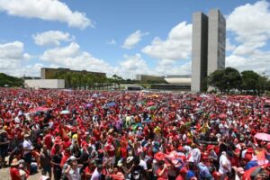 Posse de Lula termina com cerca de 30 crimes e 17 (Foto: EVARISTO SA/AFP via Getty Images)