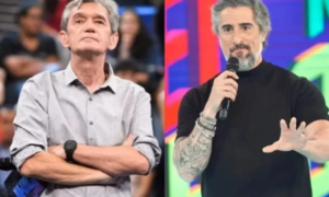 Serginho Groisman e Marcos Mion ( Foto: Globo/Reprodução) 